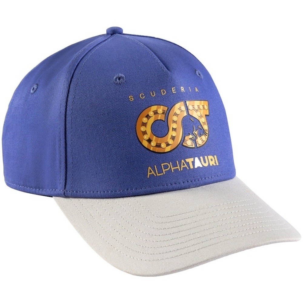 Scuderia AlphaTauri F1 Racing Las Vegas GP Snapback Special Edition Hat Cap Blue